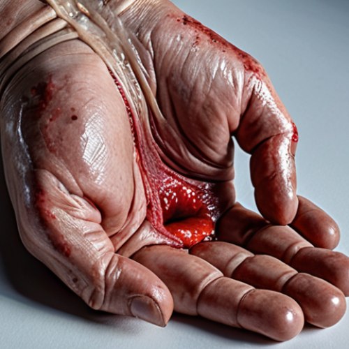 Image 1 Prompt: The Invisible Wounds**
